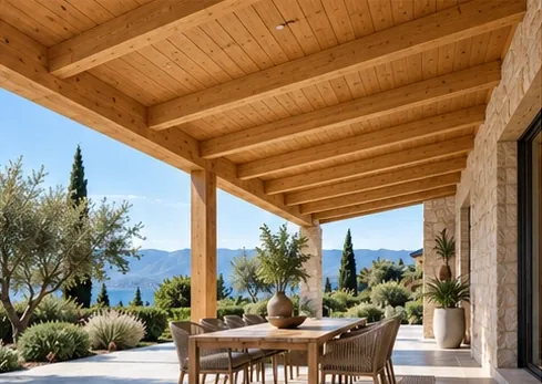 Visual di progetto — Carport, tettoie e strutture per esterni
